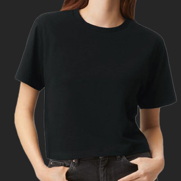 Fine Jersey Women's Boxy Short Sleeve T-Shirt Thumbnail