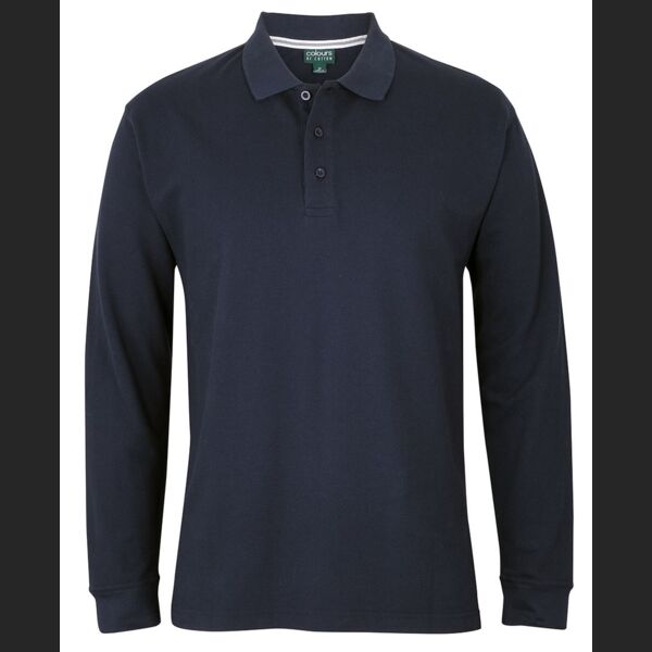 C OF C L/S Pique Polo Thumbnail