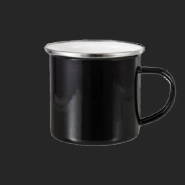 Black Enamel Mug Thumbnail