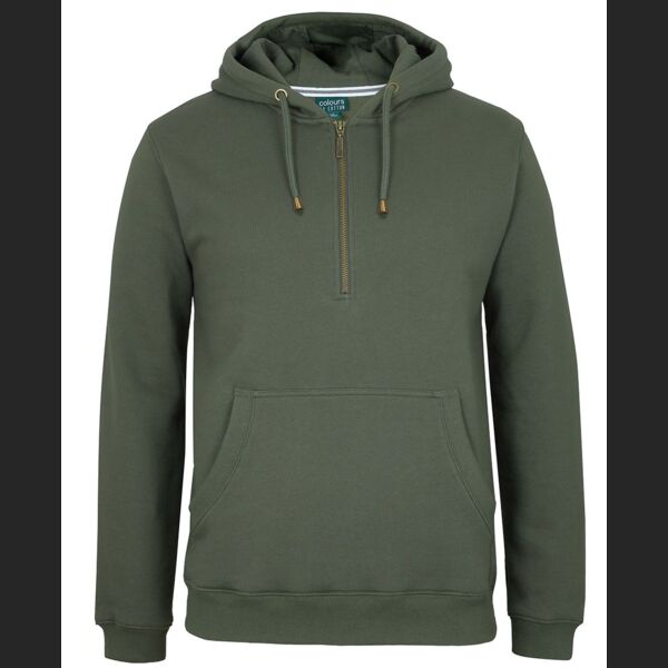 C OF C  Brass 1/2 Zip Hoodie Thumbnail