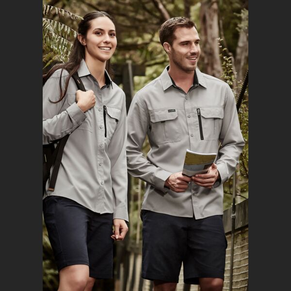 SYZMIK Ladies Outdoor L/S Shirt Thumbnail