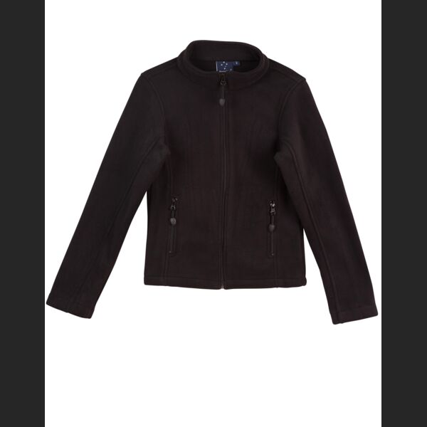 Ladies' Bonded Polar Fleece Full Zip Fitted Jacket Thumbnail