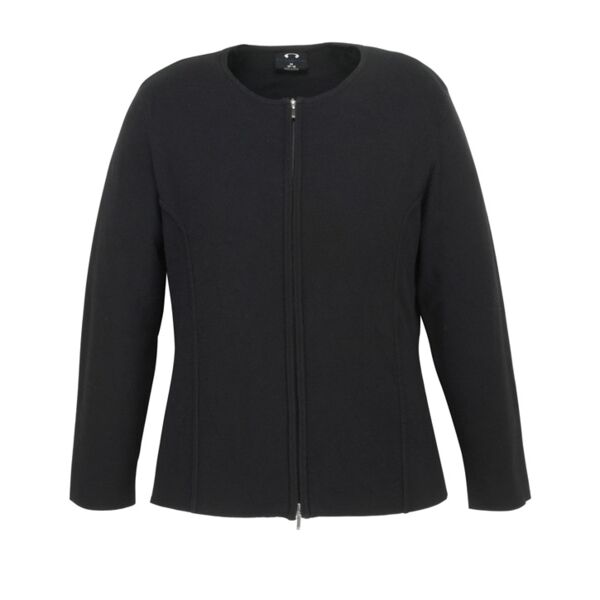 Womens 2 Way Zip Cardigan Thumbnail
