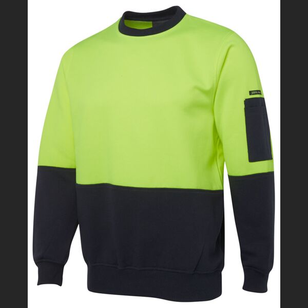 JB's WEAR Hi Vis Fleecy Crew  Thumbnail