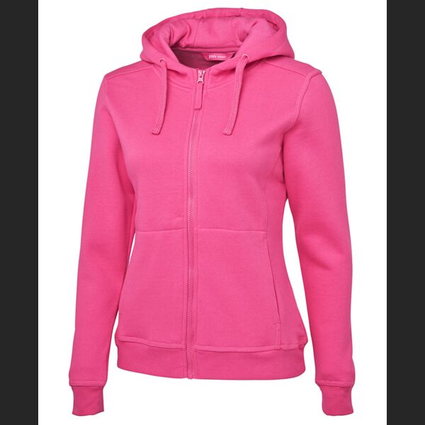 JB's WEAR Ladies Full Zip Fleece Hoodie Thumbnail