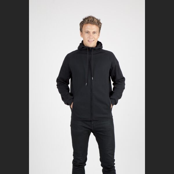 Mens Soft cotton/bonded polar fleece Hoodie Thumbnail