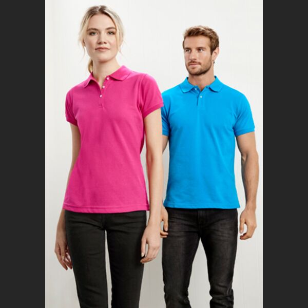 Ladies Neon Polo Thumbnail